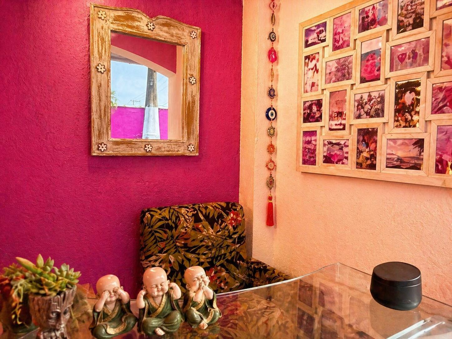 Cantinho aconchegante da Casa Carol Vans