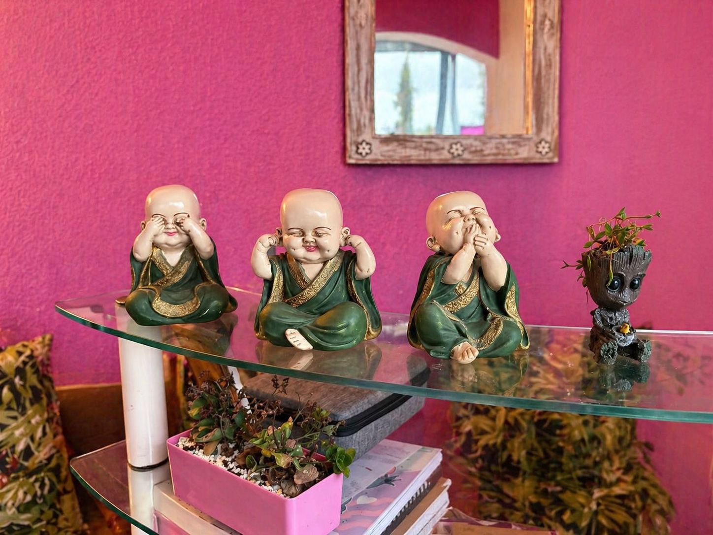 Detalhes decorativos da casa