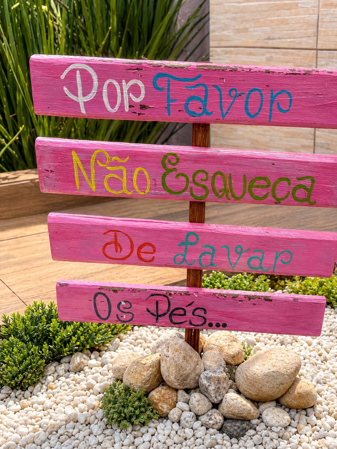 Mensagem de boas-vindas